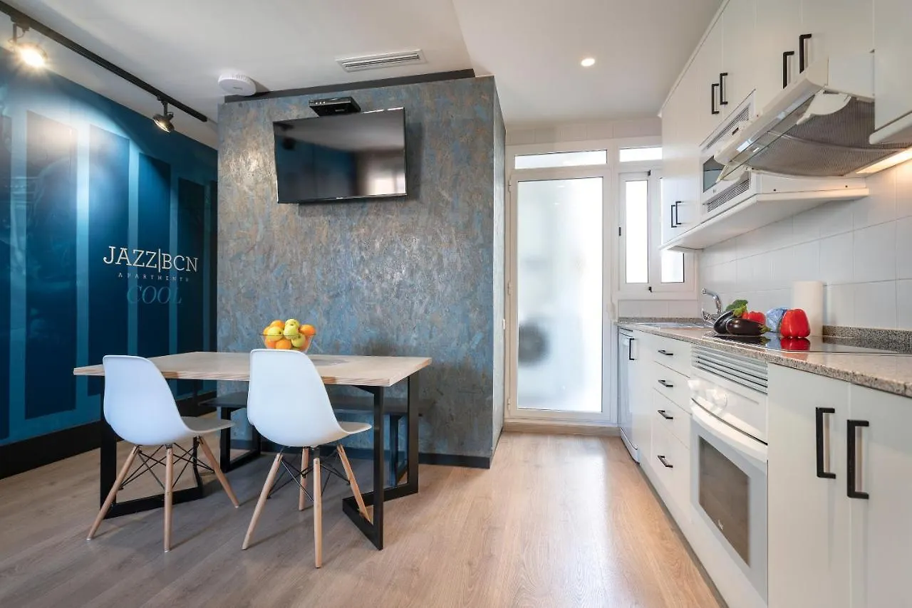 Habitat Apartments Cool Jazz Barcelona Lägenhetshotell