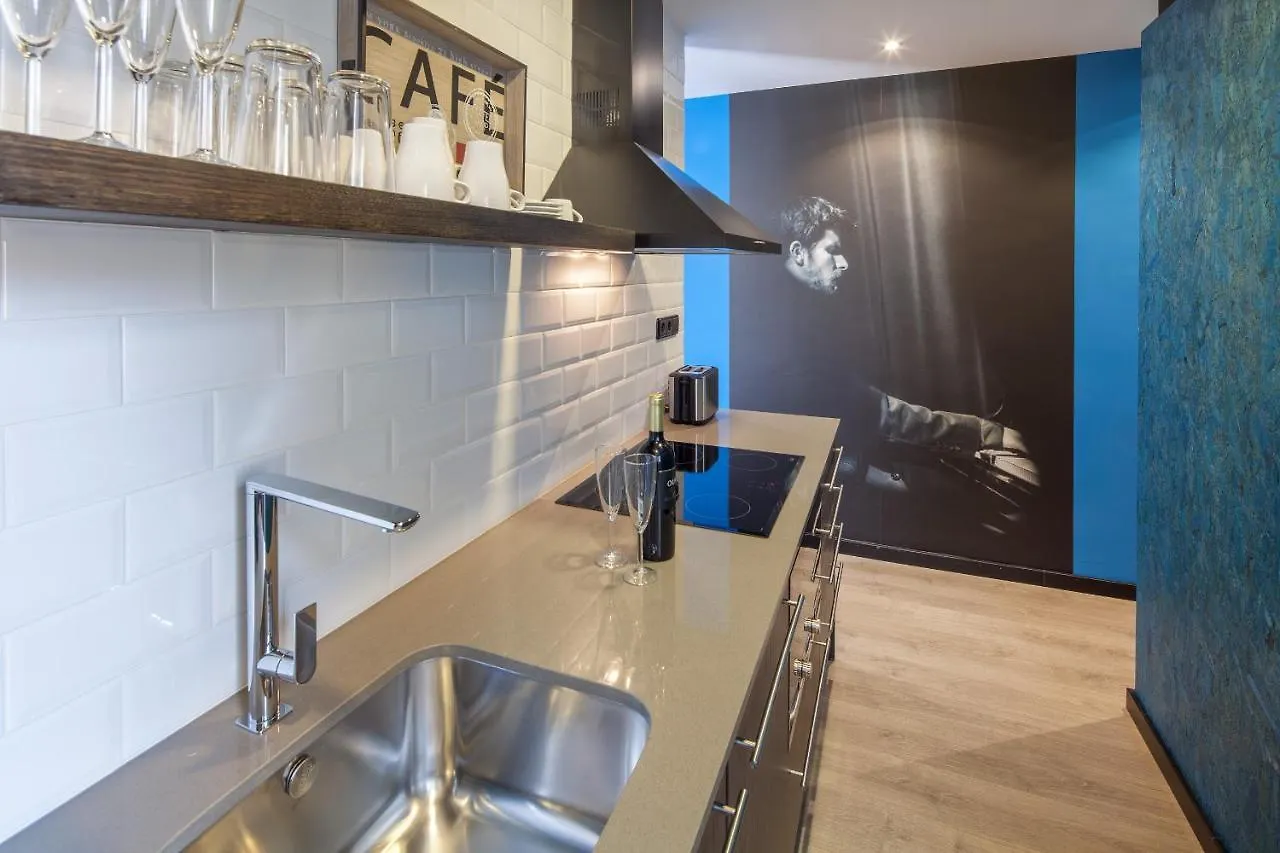 Habitat Apartments Cool Jazz Barcelone Appart hôtel